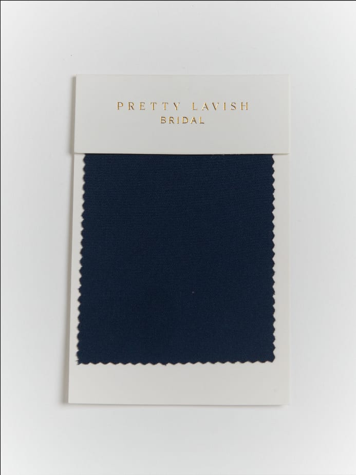Crepe Navy Swatch